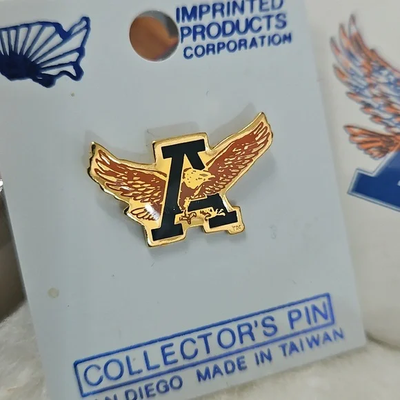 Auburn Tigers quill pen, charm bracelet, pin, ring - Picture 3 of 4